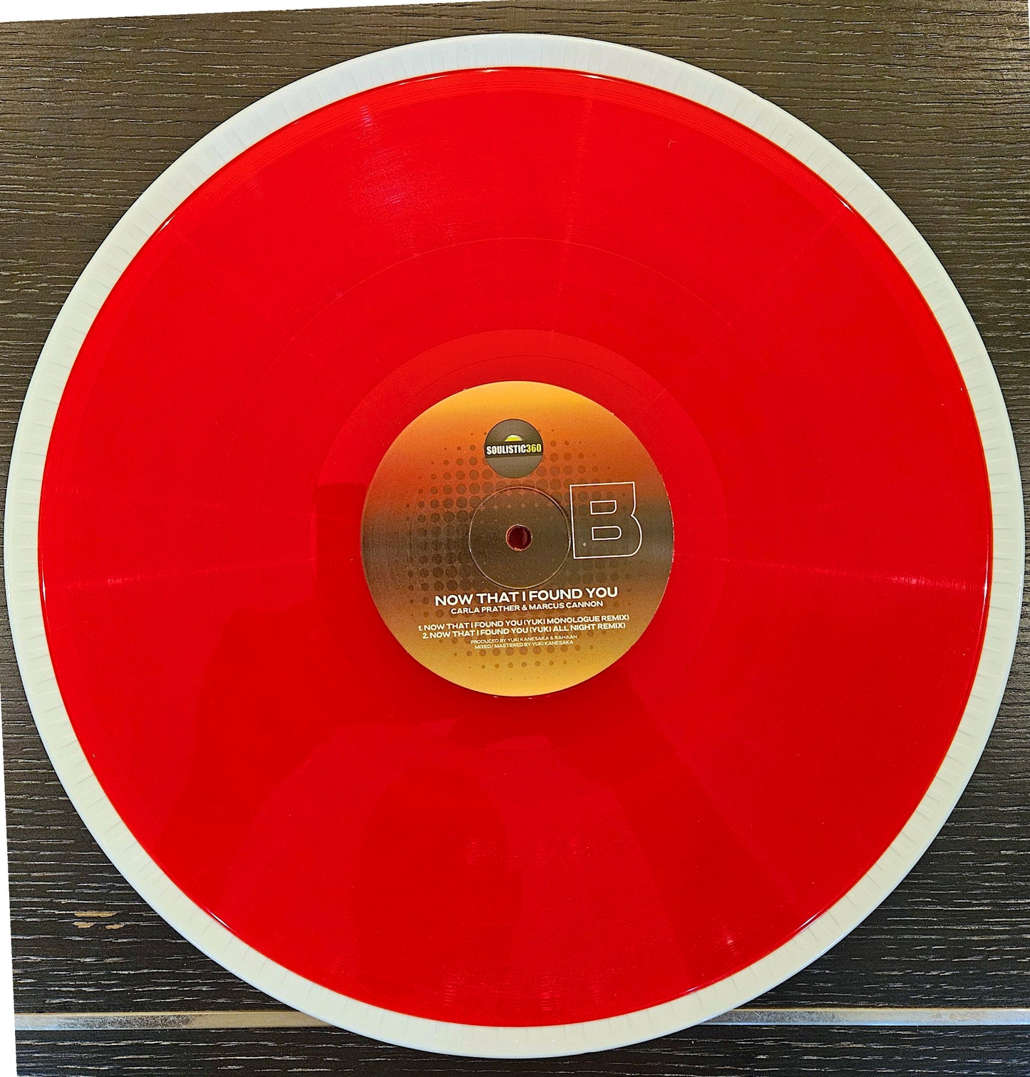 Now That I Found You- Yuki Kanesaka & Rahaan Remixes (Red Vinyl)